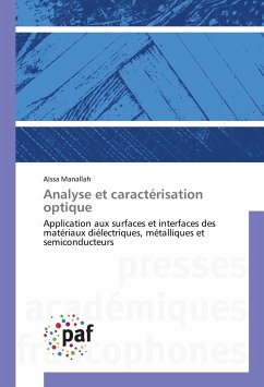 Analyse et caractérisation optique