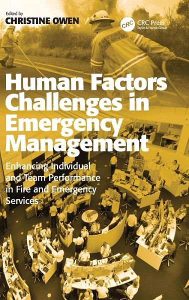 Human Factors Challenges in Emergency Management Human Factors Challenges in Emergency Management