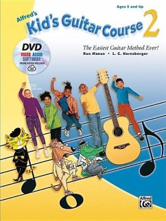 Alfred's Kid's Guitar Course 2: The Easiest Guitar Method Ever!, Book, DVD & Online Video/Audio/Software - Manus, Ron; Harnsberger, L. C.