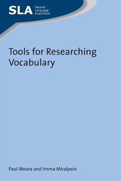 Tools for Researching Vocabulary - Meara, Paul; Miralpeix, Imma