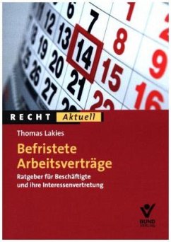 Cover Befristete Arbeitsverträge