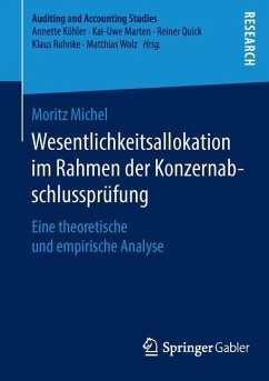 Wesentlichkeitsallokation im Rahmen der Konzernabschlussprüfung - Michel, Moritz
