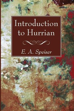 Introduction to Hurrian - Speiser, E. A.