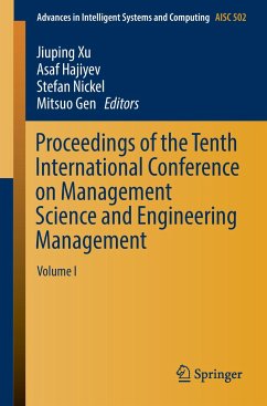 Proceedings of the Tenth International Conference on Management Science and Engineering Management