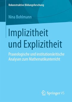 Implizitheit und Explizitheit - Bohlmann, Nina