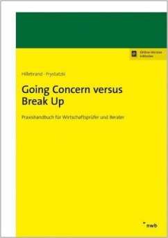 Going Concern versus Break Up - Hillebrand, Christoph;Frystatzki, Christian