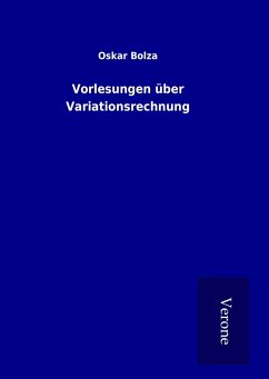 Vorlesungen über Variationsrechnung