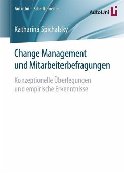Change Management und Mitarbeiterbefragungen - Spichalsky, Katharina