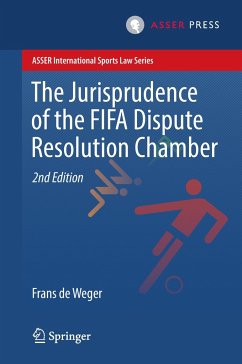 The Jurisprudence of the FIFA Dispute Resolution Chamber - de Weger, Frans