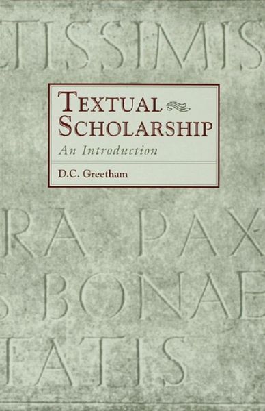 Textual Scholarship (eBook, ePUB)