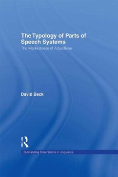 Cover The Typology of Parts of Speech Systems (eBook, PDF)