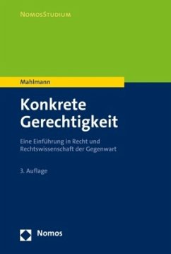 Konkrete Gerechtigkeit - Mahlmann, Matthias