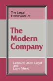 The Legal Framework of the Modern Company (eBook, ePUB)