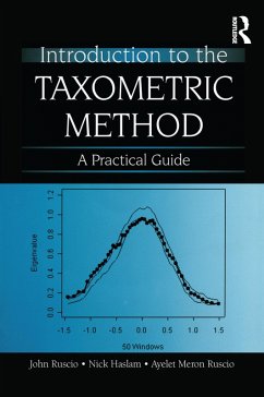 Introduction to the Taxometric Method (eBook, PDF) - Ruscio, John; Haslam, Nick; Ruscio, Ayelet Meron
