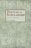Textual Scholarship (eBook, PDF)