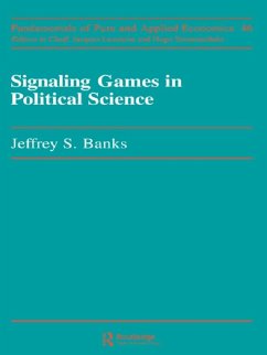 Cover Signaling Games in Political Science (eBook, PDF)