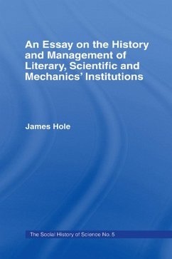 Essay on History and Management (eBook, PDF) - Hole, James
