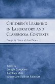 Children's Learning in Laboratory and Classroom Contexts (eBook, PDF)