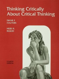 Thinking Critically About Critical Thinking (eBook, PDF) - Halpern, Diane F.; Riggio, Heidi R.