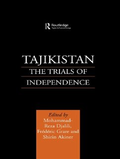 Tajikistan (eBook, ePUB) - Akiner, Shirin; Djalili, Mohammad-Reza; Grare, Frederic