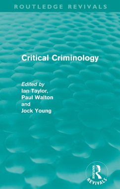 Critical Criminology (Routledge Revivals) (eBook, PDF)