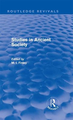 Studies in Ancient Society (Routledge Revivals) (eBook, ePUB) - Finley, M. I.