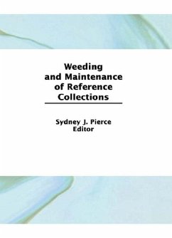 Weeding and Maintenance of Reference Collections (eBook, ePUB) - Katz, Linda S