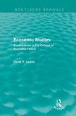 Economic Studies (Routledge Revivals) (eBook, ePUB)