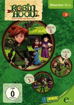 Robin Hood - Schlitzohr von Sherwood - Starter-Box 1 DVD-Box