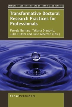 Cover Transformative Doctoral Research Practices for Professionals