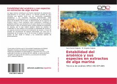 Estabilidad del arsénico y sus especies en extractos de alga marina
