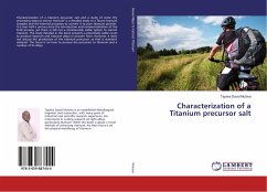 Characterization of a Titanium precursor salt - Mutava, Tapiwa David