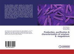 Production, purification & characterization of amylase: B. megaterium