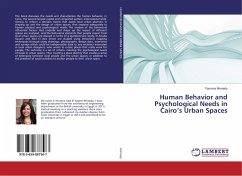 Human Behavior and Psychological Needs in Cairo¿s Urban Spaces