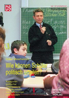 Cover Wie können Schüler politisch urteilen? (eBook, PDF)