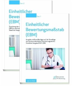 Einheitlicher Bewertungsmaßstab (EBM), 2 Bde. m. CD-ROM
