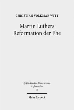 Cover Martin Luthers Reformation der Ehe