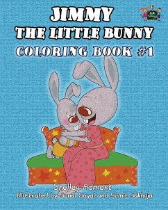 Jimmy the little bunny. Coloring book #1
