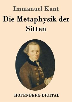 Die Metaphysik der Sitten (eBook, ePUB) - Immanuel Kant