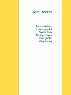 Personalbilanz Lesebogen 83 Studienfach Management - strategische Zielplanung (eBook, ePUB)