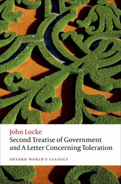 Second Treatise of Government and A Letter Concerning Toleration (eBook, ePUB) - Locke, John