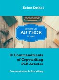 10 Commandments of Copywriting PLR Articles (eBook, ePUB)