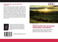 Valoración de recursos naturales turísticos - Arévalo, Andrea