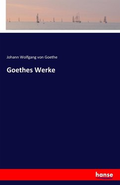 Cover Goethes Werke