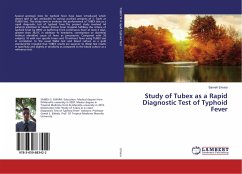 Study of Tubex as a Rapid Diagnostic Test of Typhoid Fever