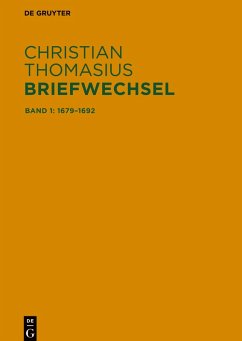 Cover Sämtliche Briefe 1679-1728, Band 1, Briefe 1679-1692