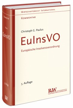 EuInsVO, Europäische Insolvenzverordnung, Kommentar - Paulus, Christoph G.