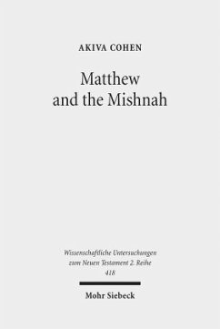 Matthew and the Mishnah - Cohen, Akiva