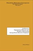Job Burnout, Organizational Citizenship Behavior and Workplace Relationship Among Human Resources Employees