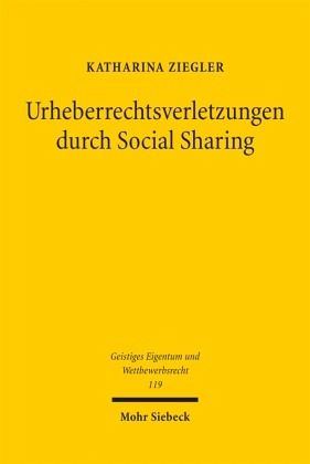 Urheberrechtsverletzungen durch Social Sharing Urheberrechtsverletzungen durch Social Sharing